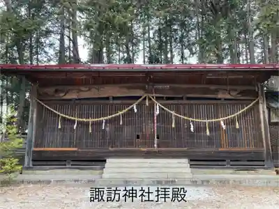 下堀扇町諏訪神社の本殿・本堂