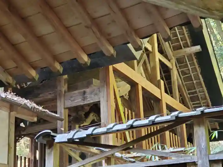 桑原感神社の本殿・本堂