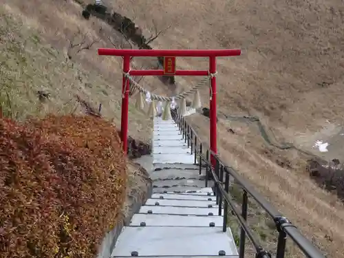 大室山浅間神社の鳥居