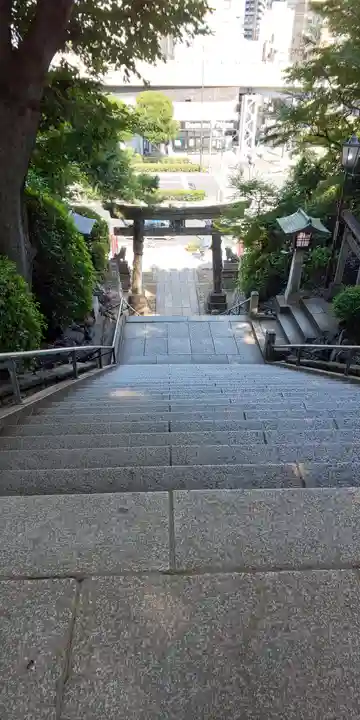 品川神社の鳥居
