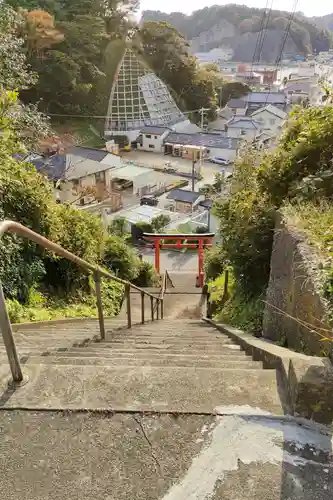 江名諏訪神社の景色