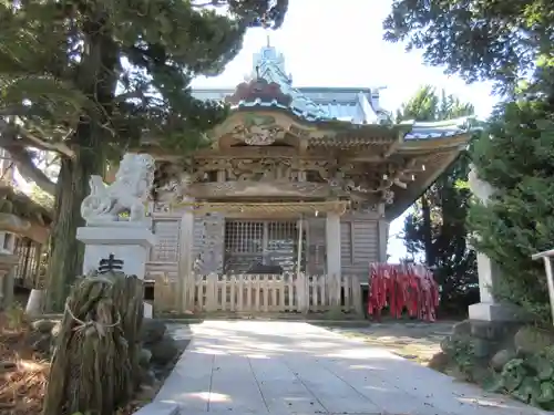 大瀬神社の本殿・本堂