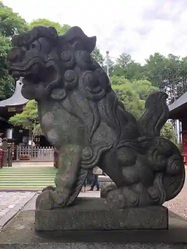 日吉神社の狛犬