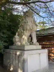 寒川神社の狛犬