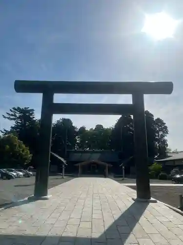 石川護國神社の鳥居