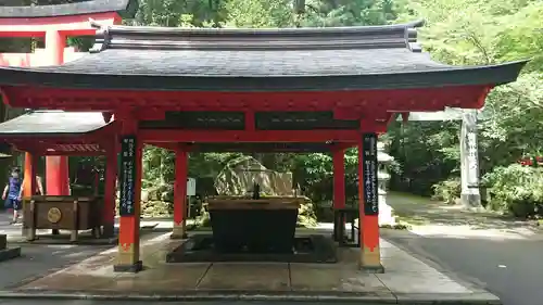 箱根神社の手水舎