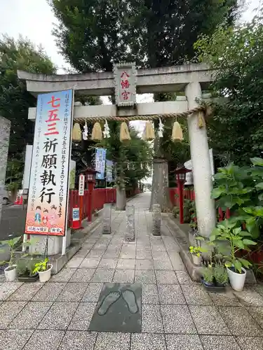 川越八幡宮の鳥居