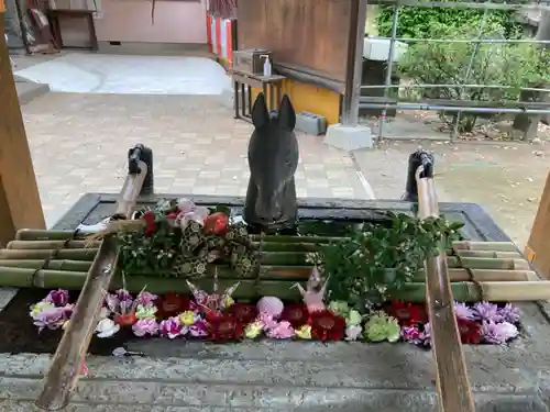 調神社の手水