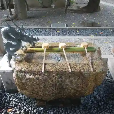 亀戸 香取神社の手水舎