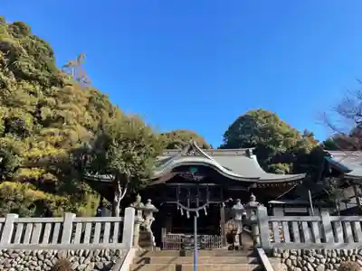簳幹八幡宮の本殿・本堂