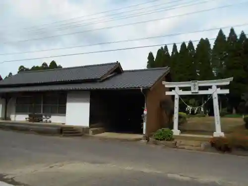 久保天満社の周辺