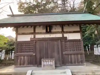 白旗神社(西御門)の本殿・本堂