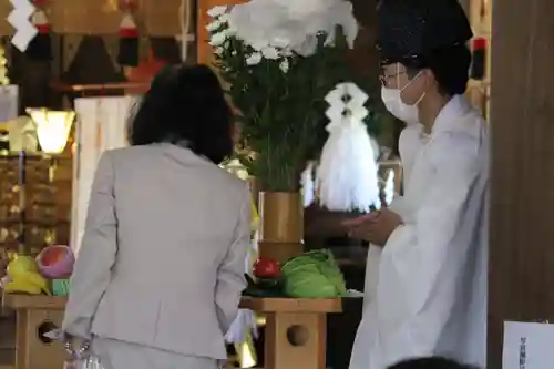 釧路一之宮 厳島神社の本殿・本堂