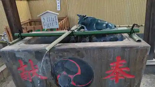 羽田神社の手水舎