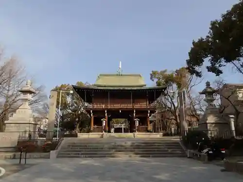 石切劔箭神社の山門