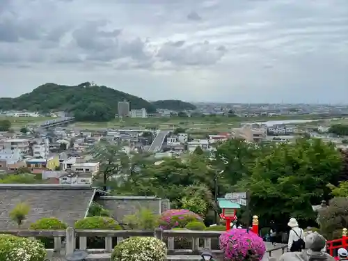 足利織姫神社の景色