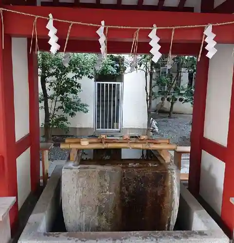 日本橋日枝神社の手水舎