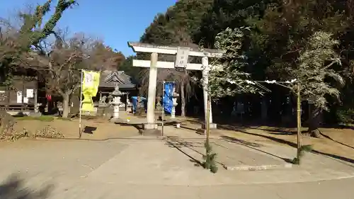 伏木香取神社の鳥居