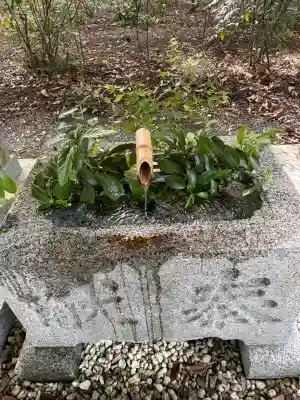 諏訪八幡神社の手水舎