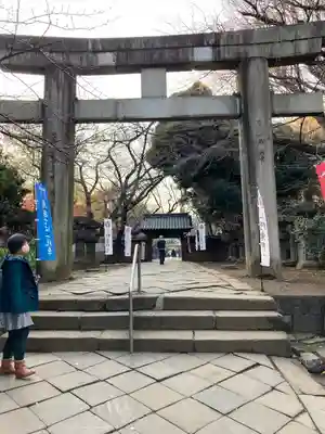 上野東照宮の鳥居