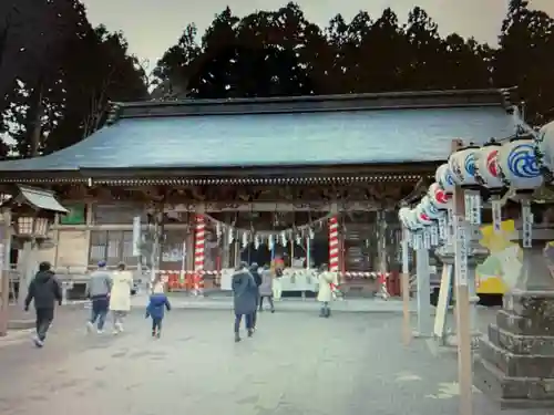 櫛引八幡宮の本殿