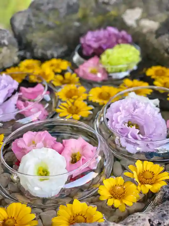 伊達神社の手水舎