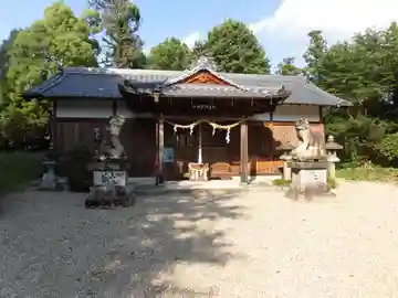 於美阿志神社の本殿・本堂