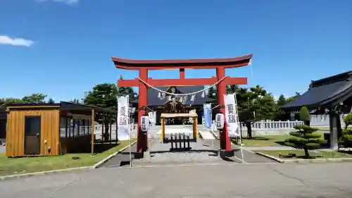 美瑛神社の鳥居