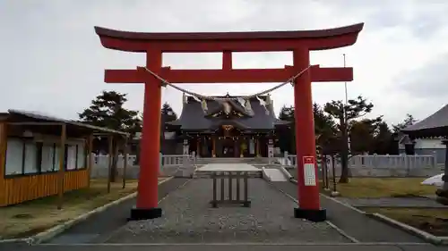 美瑛神社の鳥居