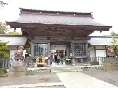 大洗磯前神社の山門・神門
