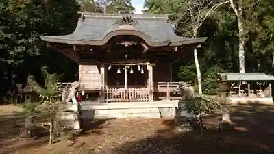篠田神社の本殿・本堂