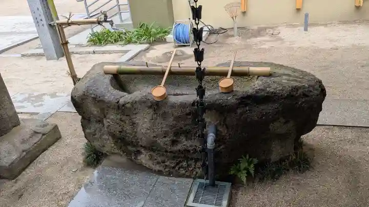 夫婦恵比須神社の手水舎