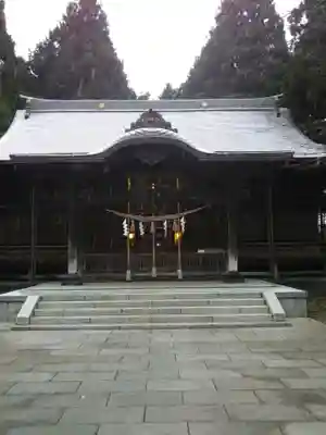 八幡秋田神社の本殿・本堂