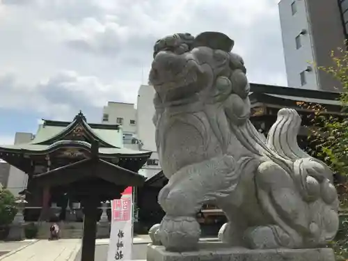 柏神社の狛犬