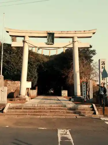 酒列磯前神社の鳥居