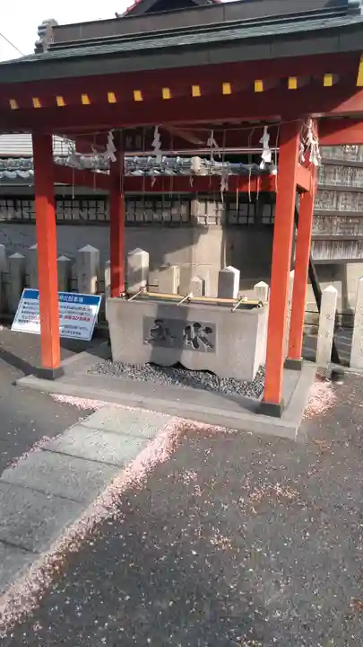 島田神社の手水舎