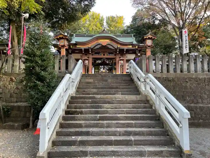 北澤八幡神社の本殿・本堂
