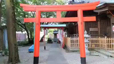 田光八幡社の鳥居