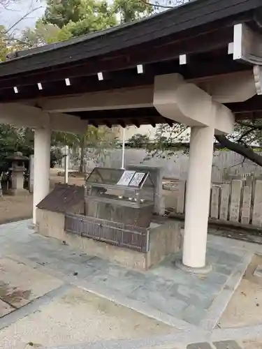 阿麻美許曽神社の手水