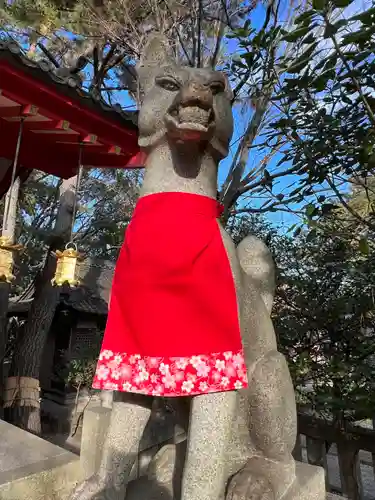 市原稲荷神社の狛犬