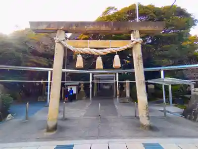 鵜森神社の鳥居