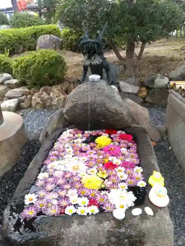 大鏑神社の手水