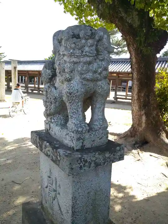 備中国總社の狛犬