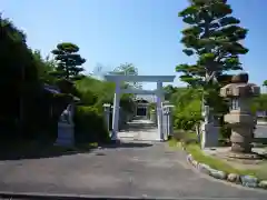 比佐豆知神社の鳥居