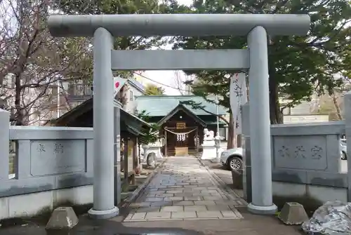 水天宮の鳥居