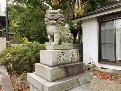 野庭神明社の狛犬