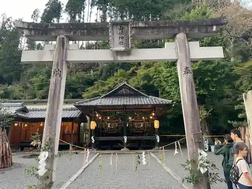 由岐神社の鳥居