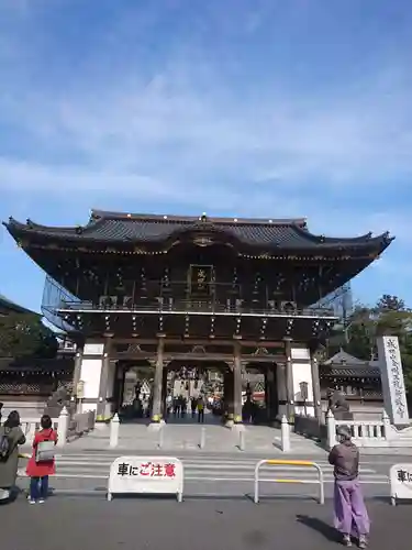 成田山新勝寺の山門・神門