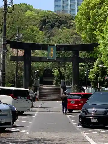芝東照宮の鳥居
