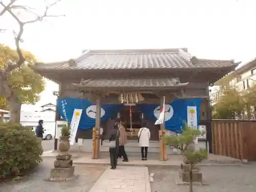 坂本八幡宮の本殿・本堂